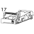 Latch assembly Zebra ZD611 Direct Thermal