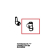 Intermediate "T" connection Ø8 Unox XVC 305E