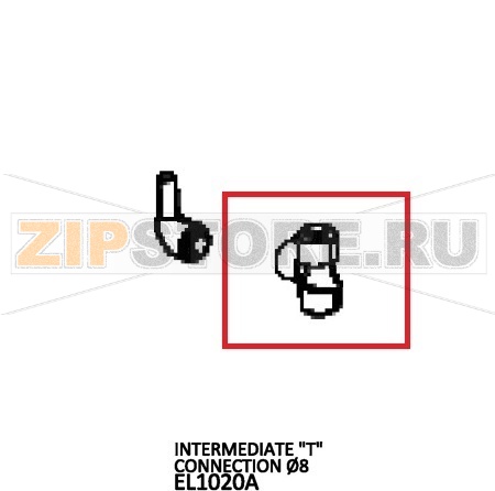 Соединитель Т-образный (тройник) ø=8мм Unox XVC 305E Соединитель Т-образный (тройник) ø=8мм Unox XVC 305EЗапчасть на деталировке под номером: 127Название запчасти на английском языке: Intermediate "T" connection Ø8 Unox XVC 305E