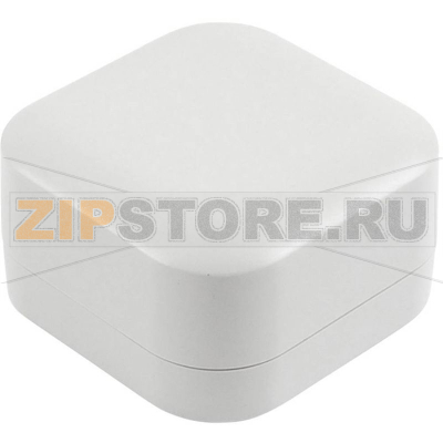 Корпус 80x80x45 мм, материал: акрилонитрил, серый, 1 шт Hammond 1557BGY 