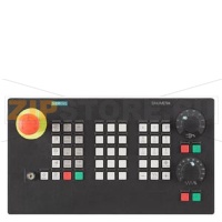 SINUMERIK СТАНОЧНАЯ ПАНЕЛЬ УПРАВЛЕНИЯ MCP 398C ПРОМЫШЛ. ETHERNET, ШИРИНА 398мм, МЕХАНИЧЕСКИЕ КЛАВИШИ, 22 MM АВАРИЙНЫЙ ГРИБОК Siemens 6FC5303-0AF25-0AA0