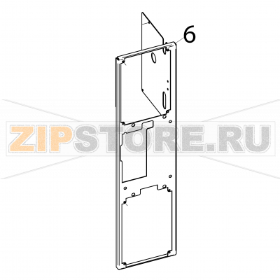 Circuit support hep Fagor VPE-101 Circuit support hep Fagor VPE-101Запчасть на деталировке под номером: 6Название запчасти Fagor на английском языке: Circuit support hep VPE-101.