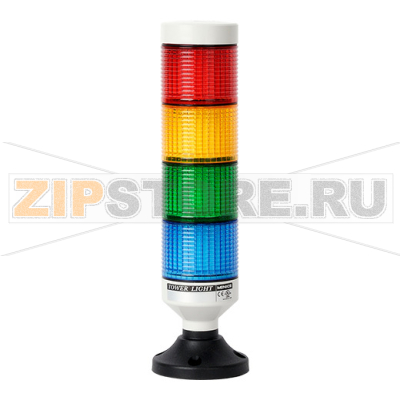 Колонна сигнальная, светодиодная, модульная, Ø: 56 мм Autonics PTE-DGF-402-RYGB 