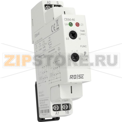 Таймер мультифункциональный 230 В/AC, 30 с-10 мин Rose CRM-46 