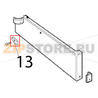 Flat bracket Angelo Po 31PIE6 Flat bracket Angelo Po 31PIE6Запчасть на деталировке под номером: 13