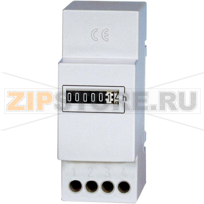 Модуль счетчика часов 36x90x60 мм Bauser 661.6/008-001-1-1-001 