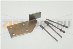 Piastrina di rinforzo SX (con rivetti) 