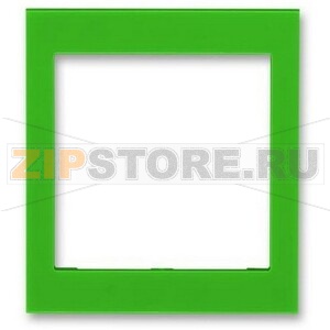 Накладка на рамку 55х55 мм, зелёная ABB 2CHH010355A4067 