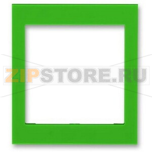 Накладка на рамку 55х55 мм, зелёная ABB 2CHH010355A4067 
