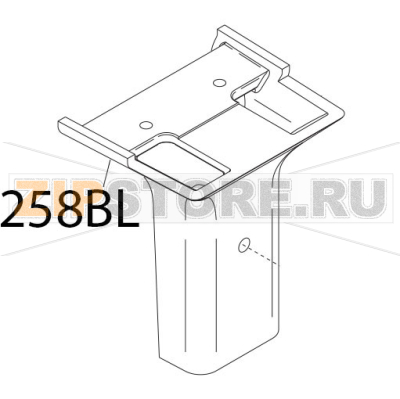 Gambo blu VRN Sirman Anniversario 300 Gambo blu VRN Sirman Anniversario 300Запчасть на деталировке под номером: 258BL