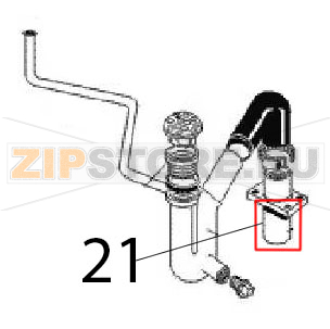 Lower drain pipe Angelo Po FC241G Lower drain pipe Angelo Po FC241GЗапчасть на деталировке под номером: 21