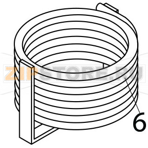 Water condenser Brema M 800 Water condenser Brema M 800Запчасть на деталировке под номером: 6Название запчасти Brema на английском языке: Water condenser M 800.