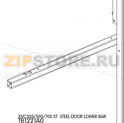 St. Steel door lower bar Unox XVC 715G St. Steel door lower bar Unox XVC 715GЗапчасть на деталировке под номером: 13Название запчасти на английском языке: St. Steel door lower bar Unox XVC 715G