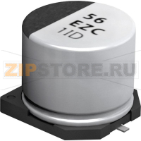 Конденсатор 22 мкФ, 50 В, (ØxВ) 6.3х5.8 мм, 1 шт Panasonic EEHZC1H220P