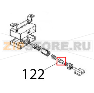 End run pin Angelo Po FC241G End run pin Angelo Po FC241GЗапчасть на деталировке под номером: 122