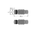 Кабель PROFIBUS Turck RKSW-D9-RKSW-451-0.5M-0.5M - Кабель PROFIBUS Turck RKSW-D9-RKSW-451-0.5M-0.5M