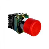 Кнопка управления, 1НЗ, IP40, без подсветки, красная Chint NP2-BS442