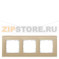 DELTA MIRO РАМКА 3-МЕСТН. СТЕКЛО ARENA Siemens 5TG1203-4