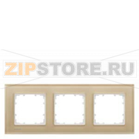 DELTA MIRO РАМКА 3-МЕСТН. СТЕКЛО ARENA Siemens 5TG1203-4