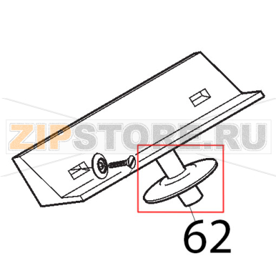 Para acqua grande Sirman Mirra 220 Para acqua grande Sirman Mirra 220Запчасть на деталировке под номером: 62