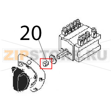 Knob spring Angelo Po 0G1CP1E Knob spring Angelo Po 0G1CP1EЗапчасть на деталировке под номером: 20