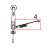 Spring lock lever KitchenAid 5K45SSEWH