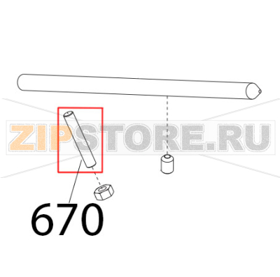 Vite senza testa CE DIN913, M5x30 Sirman Mirra 300 Y09 Vite senza testa CE DIN913, M5x30 Sirman Mirra 300 Y09Запчасть на деталировке под номером: 670