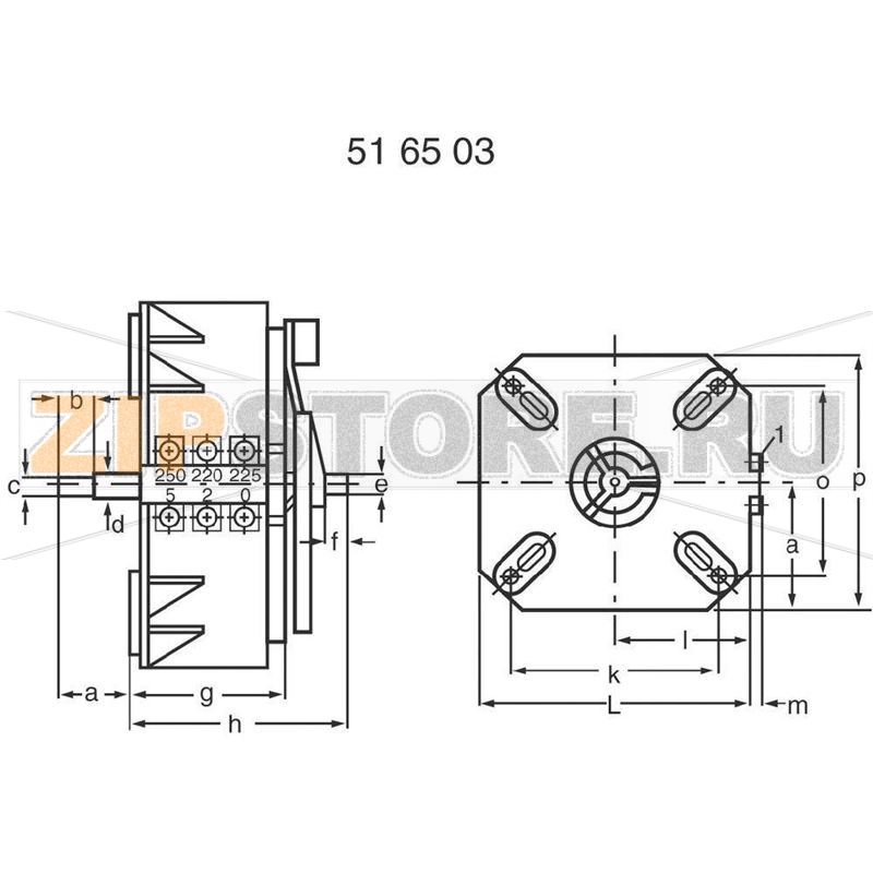 Трансформатор регулирующий 1x230 В, 1000 ВА, 4 А Thalheimer ESS 104 