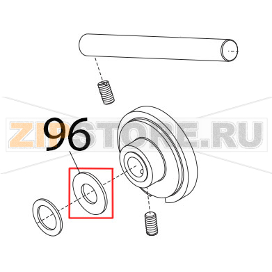 Rondella ondulata 12 Sirman Mirra 250 C Rondella ondulata 12 Sirman Mirra 250 CЗапчасть на деталировке под номером: 96