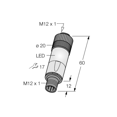 Счетчик импульсов/пауз Turck SPT1-AP6X 