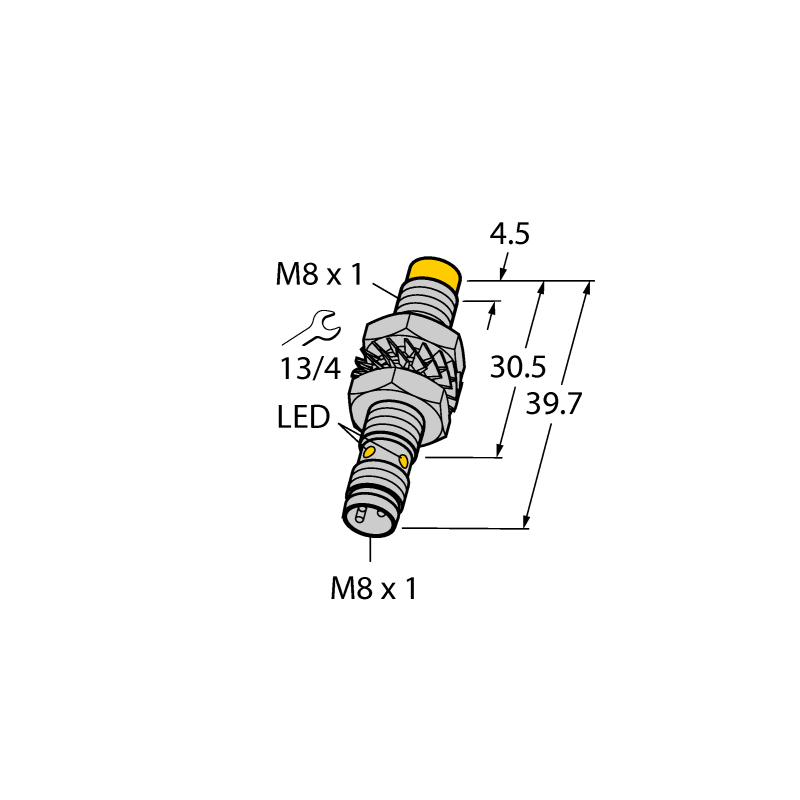 Датчик индуктивный Turck NI5-M08-AP6X-V1131 