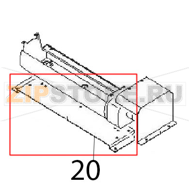 Supporto ventilatore Angelo Po 1G1PE2E Supporto ventilatore Angelo Po 1G1PE2EЗапчасть на деталировке под номером: 20