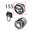 Water pressure switch 1/8" G Tecnoinox EFB06DSL
