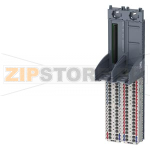 SIMATIC ET 200SP HA, клеммный блок, тип P0, 64 втычных клеммы, ширина: 45 мм Siemens 6DL1193-6TP00-0DP0 