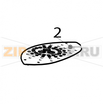 Filtro posavasos Zumex Soul Series 2 Filtro posavasos Zumex Soul Series 2Запчасть на деталировке под номером: 2