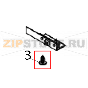 Screw, TP2*5 , MOQ 50 pcs TSC Alpha-4L Screw, TP2*5 , MOQ 50 pcs TSC Alpha-4LЗапчасть на деталировке под номером: 3
