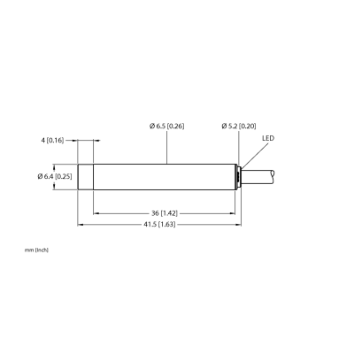 Датчик индуктивный Turck NI3-EH6.5-AP6X 