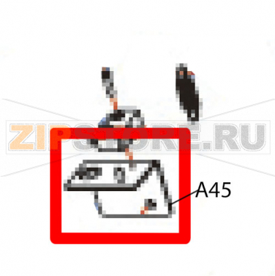 Switch bracket Godex EZ-2200 Switch bracket Godex EZ-2200Запчасть на деталировке под номером: A-45Название запчасти Godex на английском языке: Switch bracket EZ-2200.