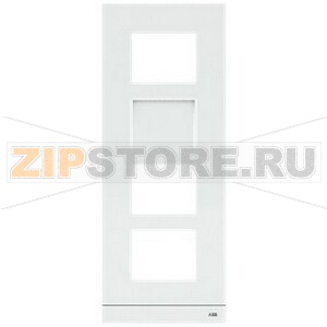 Рамка для станции видеовызова, 1/4, белая ABB 2TMA130160W0003 