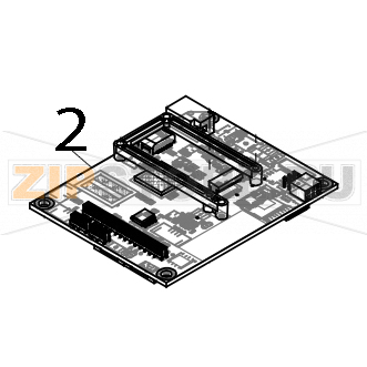 Main board assembly TSC Alpha-40L Main board assembly TSC Alpha-40LЗапчасть на деталировке под номером: 2
