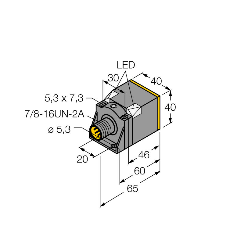 Датчик индуктивный Turck NI35U-CK40-ADZ30X2-B1131 
