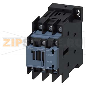 CONT. F. RAILW. A., 3 ПОЛ., AC-3, 11KW/400V, 1NO+1NC, AC (40-60HZ)/DC-OPERATED, UC 24V, 0,7...1,25*US, M. VARISTOR INTEGRATED, 3-ПОЛ. SIZE S0, RING LUG TERM. Siemens 3RT2026-4XB40-0LA2 
