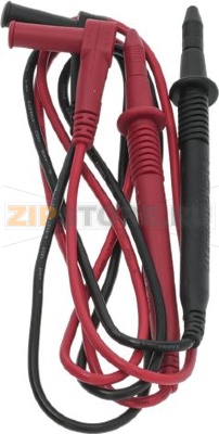 KIT TERMINAL CABLE BLACK/RED MULTIMETER 