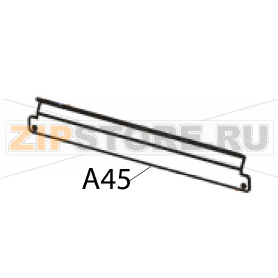 Tear off bar Godex EZ-6200 plus Tear off bar Godex EZ-6200 plusЗапчасть на деталировке под номером: A-45Название запчасти Godex на английском языке: Tear off bar EZ-6200 plus.