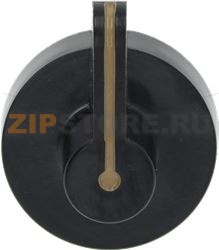 KNOB SMEG TYPE BLACK ø 27 mm 