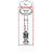Pistone completo nero x gruppo Saeco Stratos