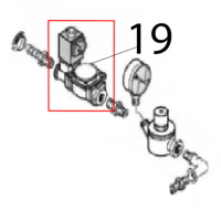 Solenoid valve 3/4" Angelo Po C165D