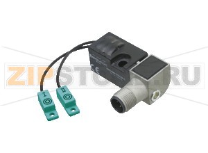 Индуктивный датчик Inductive power clamp sensor NBN2-F583W-100S3-E8-V1 Pepperl+Fuchs General specificationsSwitching function2 x normally open (NO)Output typePNPRated operating distance2 mmInstallationnon-flushOutput polarityDCAssured operating distance0 ... 1.62 mmReduction factor rAl 0.45Reduction factor rCu 0.35Reduction factor r304 0.75Nominal ratingsOperating voltage10 ... 30 VSwitching frequency0 ... 100 HzReverse polarity protectionreverse polarity protectedShort-circuit protectionpulsingVoltage drop&le 3 VOperating current0 ... 100 mANo-load supply current&le 15 mAConstant magnetic field100 mTAlternating magnetic field100 mTOperating voltage indicatorLED greenSwitching state indicatorSwitching state "close" = LED whiteswitching state "open" = LED yellowFunctional safety related parametersMTTFd1445 aMission Time (TM)20 aDiagnostic Coverage (DC)0 %Approvals and certificatesUL approvalcULus Listed, General PurposeCSA approvalcCSAus Listed, General PurposeCCC approvalCCC approval / marking not required for products rated &le36 VAmbient conditionsAmbient temperature0 ... 50 °C (32 ... 122 °F)Storage temperature-40 ... 85 °C (-40 ... 185 °F)Mechanical specificationsConnection typeConnector M12 x 1 , 4-pinFlexible lead, housing-sensorPUR (halogen-free) Outlet position - 3Housing materialamplifier PBT, PA6 + GD-ZN AL4oscillators PBTSensing facePBTDegree of protectionIP65