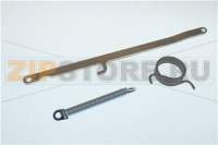 MOLLA TORSIONE+ASTA COMANDO+OCCHIELLO