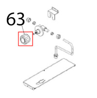 Red ring knob Angelo Po 1G1BR1G